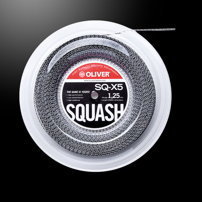SQ X5 squash string roll 200m