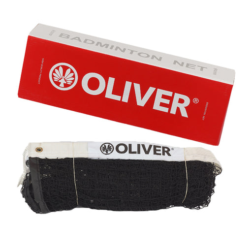 OLIVER Badminton Netz in Verpackung, hochwertig und langlebig, ideal für Badmintonspiele und Training