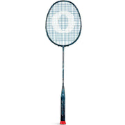 Oliver Badmintonschläger Modell Extreme 69, dunkelblauer Schläger mit dunkelblauem Griff vor einem weißen Hintergrund