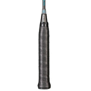 Oliver Badmintonschläger Modell Organic 6, schwarzer Griff vor einem weißen Hintergrund
