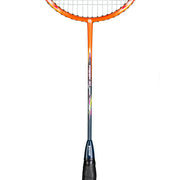 Oliver Badmintonschläger Set Fresh 30, orangener Schläger mit bunten Akzenten für Federball auf weißen Hintergrund