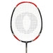 Oliver Badmintonschläger Modell Superior 300, schwarz-roter Schläger vor einem weißen Hintergrund