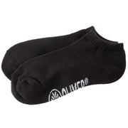 Schwarze Sneaker-Socken mit weißem OLIVER Logo