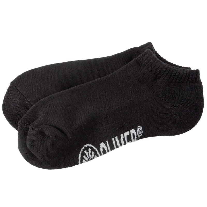 Schwarze Sneaker-Socken mit weißem OLIVER Logo