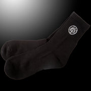 Schwarze Socken mit weißem OLIVER Logo