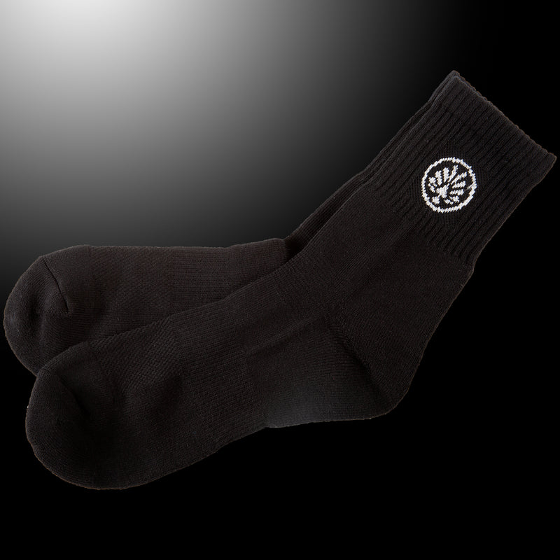 Schwarze Socken mit weißem OLIVER Logo