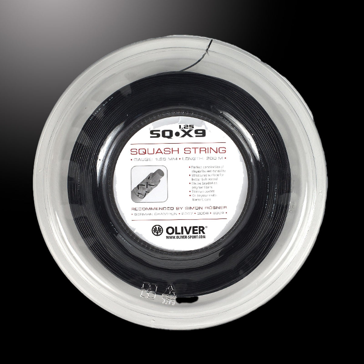 SQ X9 squash string OLIVER: Durable squash strings - OLIVER-SPORT