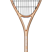 Oliver Squashschläger Modell Apex 320, kupferfarbener/schwarzer Schläger vor einem weißen Hintergrund