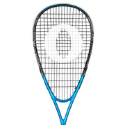 Oliver Squashschläger Modell Apex 720, blau/schwarzer Schläger vor einem weißen Hintergrund
