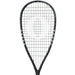 Oliver Squashschläger Modell Pure 7, schwarz-silberner Schlägerkopf vor einem weißen Hintergrund