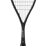 Oliver Squashschläger Modell Pure 7, schwarz-silberner Squashrahmen vor einem weißen Hintergrund