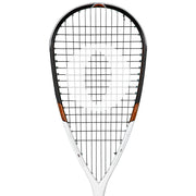 OLIVER Squashschläger Racer X8, weiß-schwarzer Schlägerkopf auf weißem Hintergrund
