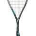 OLIVER Squashschläger Supra 110 Pro, Rahmenkonstruktion mit blauen Akzenten auf weißem Hintergrund 