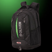 Schwarzer OLIVER Rucksack TS, ideal für Badminton-, Squash- und Padel-Ausrüstung