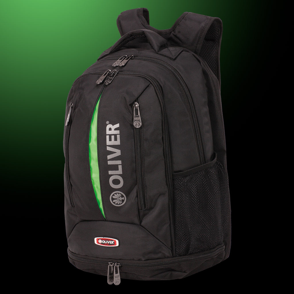 Backpack black OLIVER Versatile racket bag OLIVER-SPORT