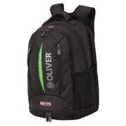 Schwarzer OLIVER Rucksack TS, ideal für Badminton-, Squash- und Padel-Ausrüstung
