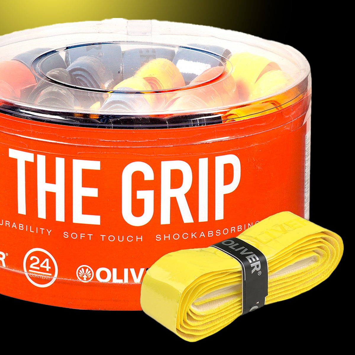 THE GRIP 24 Box OLIVER: Langlebige und bunte Griffbänder - OLIVER-SPORT